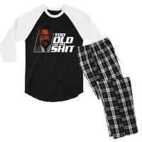 Day Gift Buddy Cop Funny Gift Men's 3/4 Sleeve Pajama Set | Artistshot