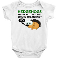 Hedgehog Share Baby Bodysuit | Artistshot