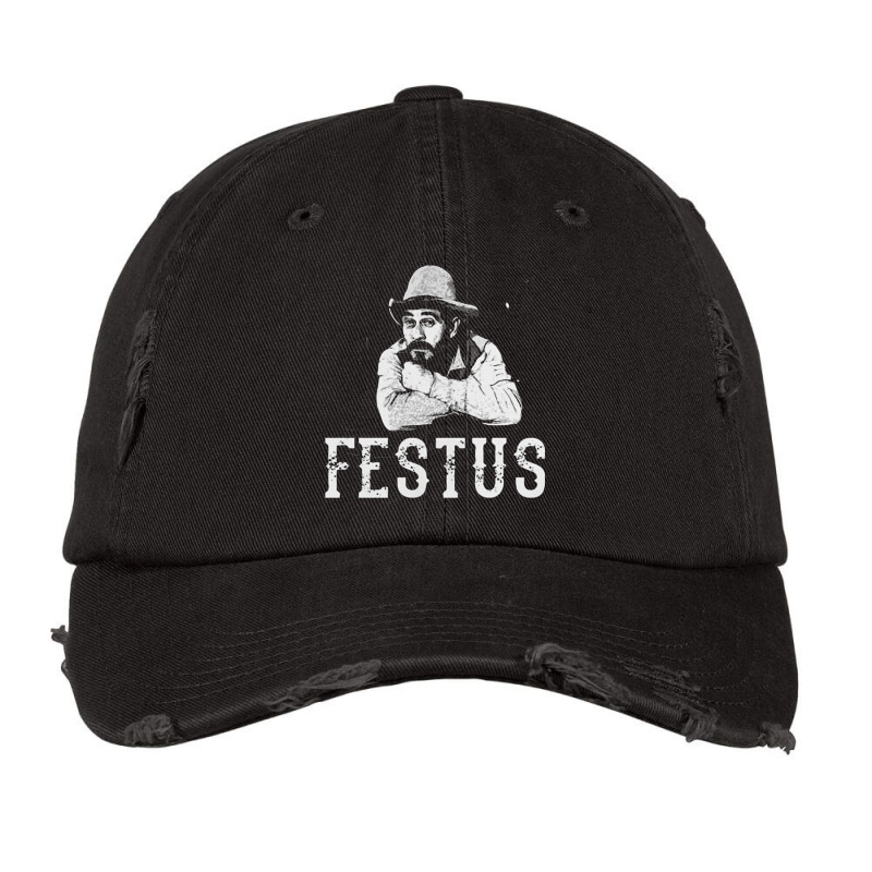 Festus From Gun Smoke Vintage Cap | Artistshot