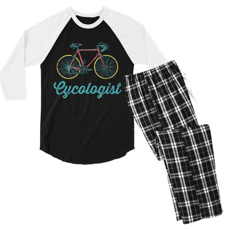 Cycologist Cycling Bicycle Men's 3/4 Sleeve Pajama Set | Artistshot