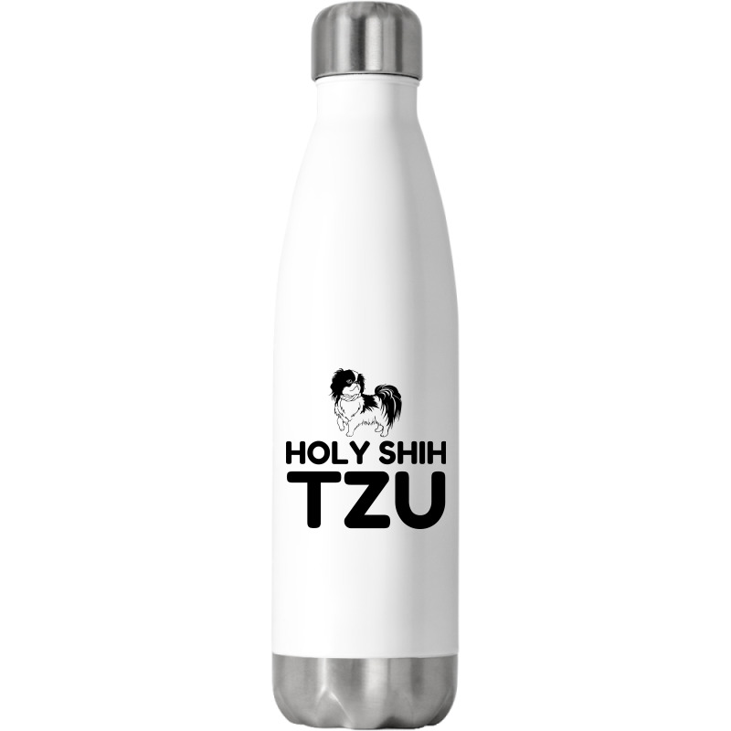 Holy Shih Tzu Stainless Steel Water Bottle By Perfect Designers Artistshot