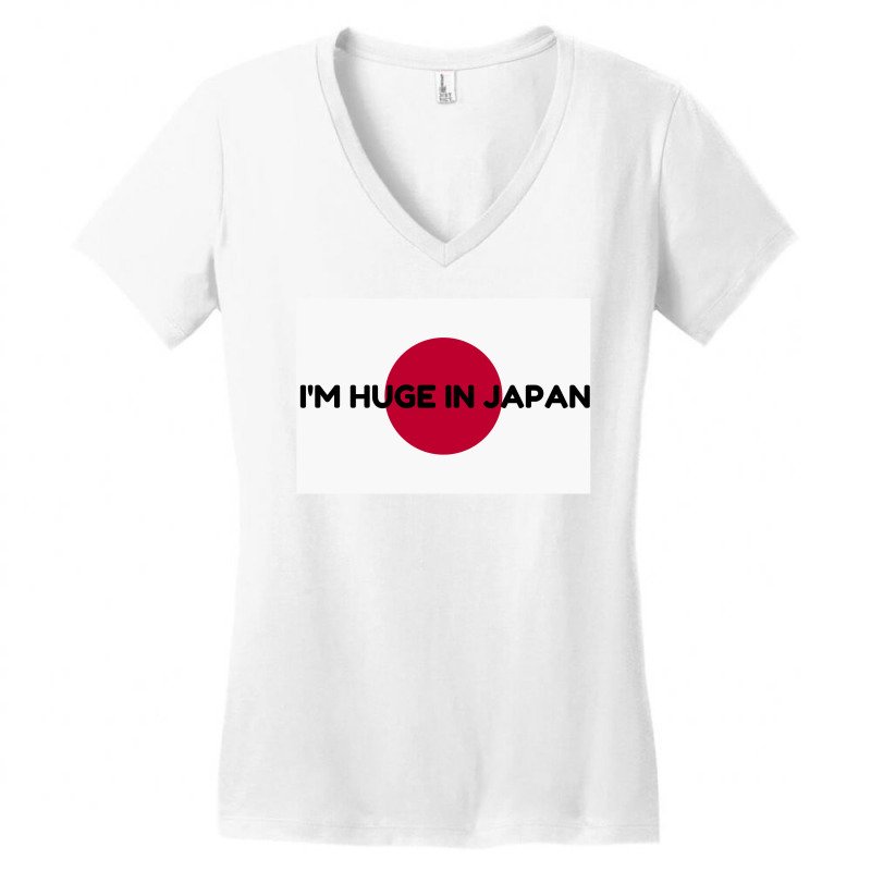Huge In Japan Women's V-neck T-shirt | Artistshot