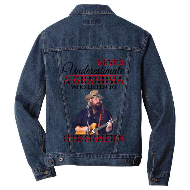 Vintage Movies  Musicians Day Gift Men Denim Jacket by Artist-John | Artistshot