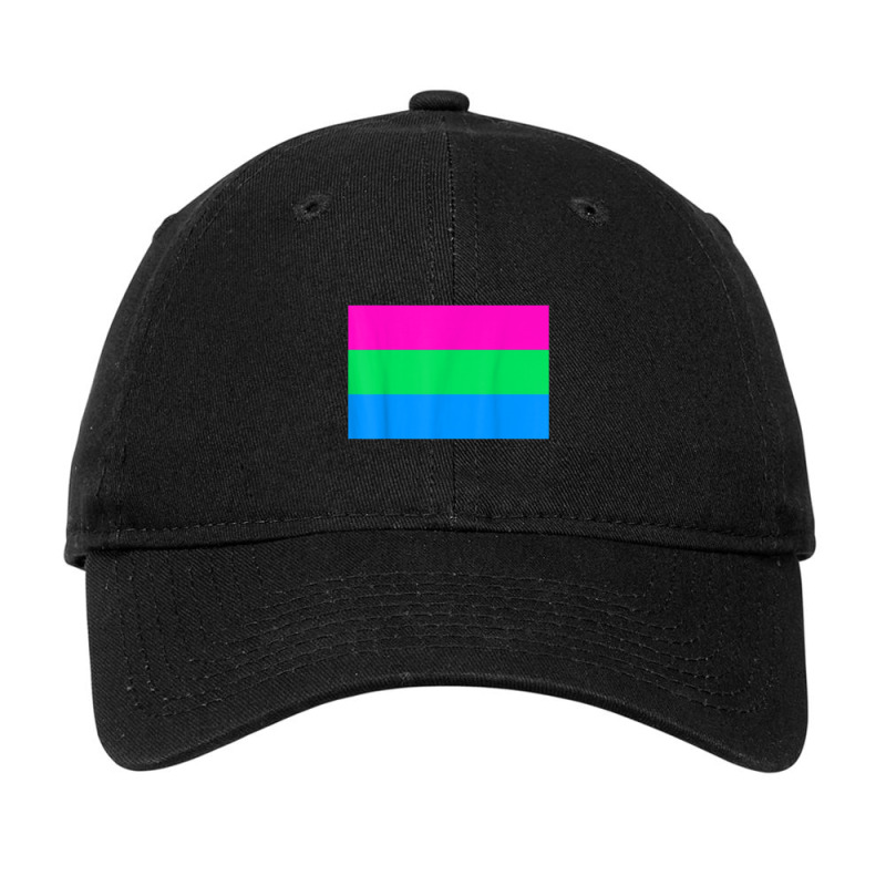 Polysexual Pride Flag National Pride Gift Adjustable Cap by RayDesign | Artistshot