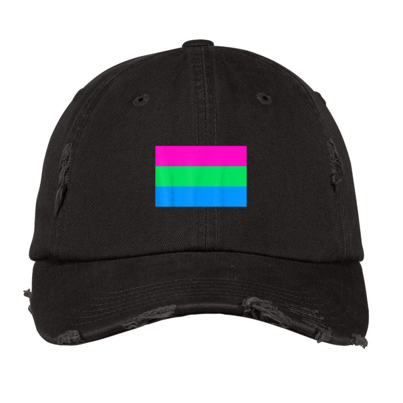 Polysexual Pride Flag National Pride Gift Vintage Cap by RayDesign | Artistshot