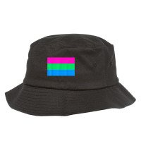 Polysexual Pride Flag National Pride Gift Bucket Hat | Artistshot