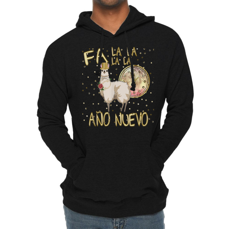 Fa La La Ano Nuevo  Graciosa Llama  T Shirt Apparel Gift Lightweight Hoodie | Artistshot