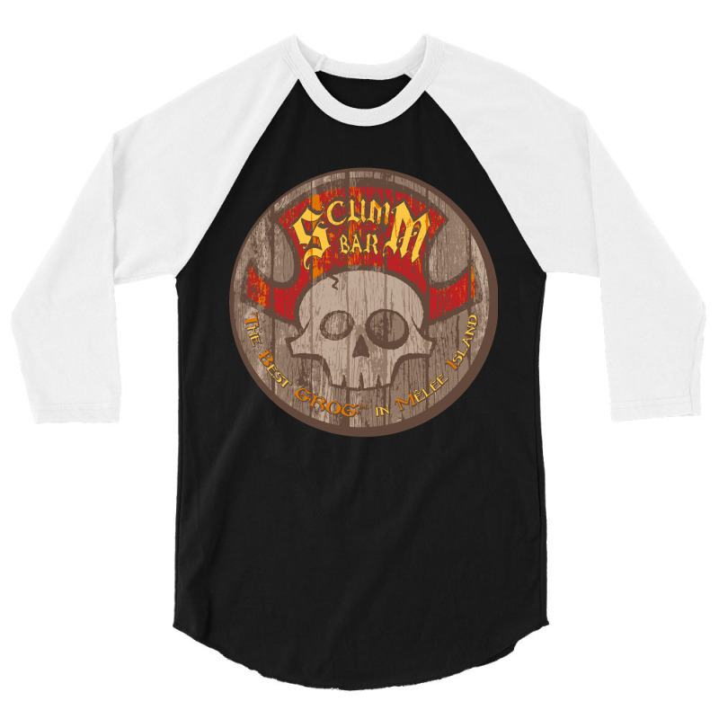 Scumm Bar 3/4 Sleeve Shirt by PamelaAnnHarris | Artistshot