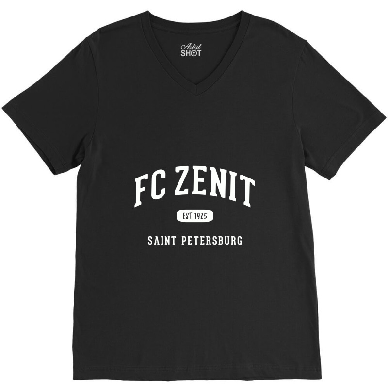 Zenit Saint Petersburg V-Neck Tee by theweirdgotchiclub | Artistshot