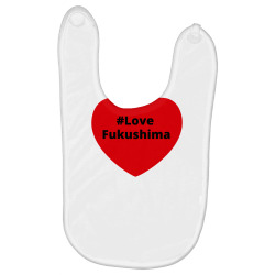 love fukushima, hashtag heart, love fukushima 2 Baby Bibs | Artistshot