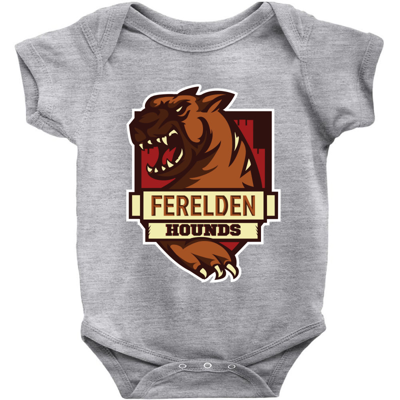 Ferelden Hounds Baby Bodysuit by SilviaMartinez | Artistshot