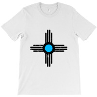 Zia Sun Blue T-shirt | Artistshot