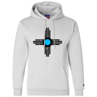 Zia Sun Blue Champion Hoodie | Artistshot