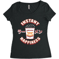 Maruchan Instant Happiness Steaming Ramen Soup Women's Triblend Scoop T-shirt | Artistshot