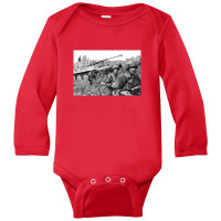 Battle Of Kursk 2nd Ss Panzer Division Soldiers Tiger I Tank 1943 Long Sleeve Baby Bodysuit | Artistshot