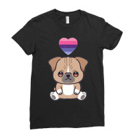 Omnisexual Boxer Lgbtqia Pride Flag Anime Kawaii Dog Premium Ladies Fitted T-shirt | Artistshot