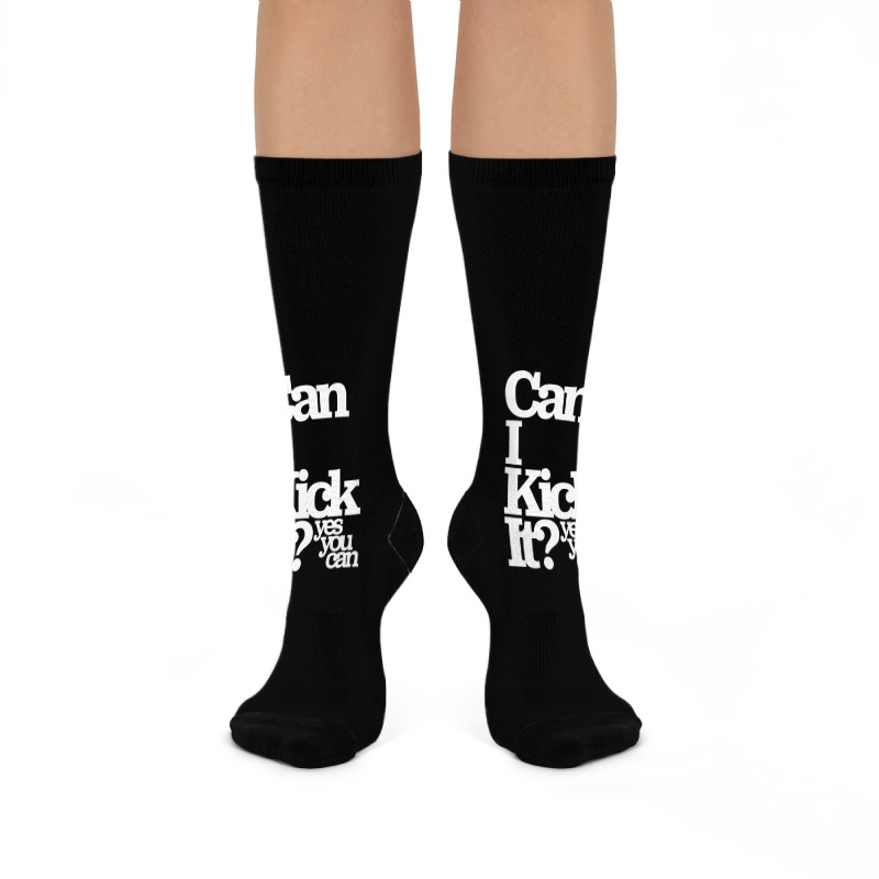 Can I Kick It Yes You Can! Great Gift For Old School Hiphop Heads Crew Socks | Artistshot