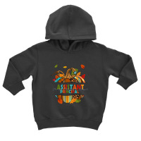 Leopard Pumpkin Fall Thanksgiving Assistant Principal Toddler Hoodie | Artistshot