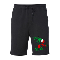 Grinch   Stink! Stank! Stunk! (non Distressed)    Grinch Fleece Short | Artistshot