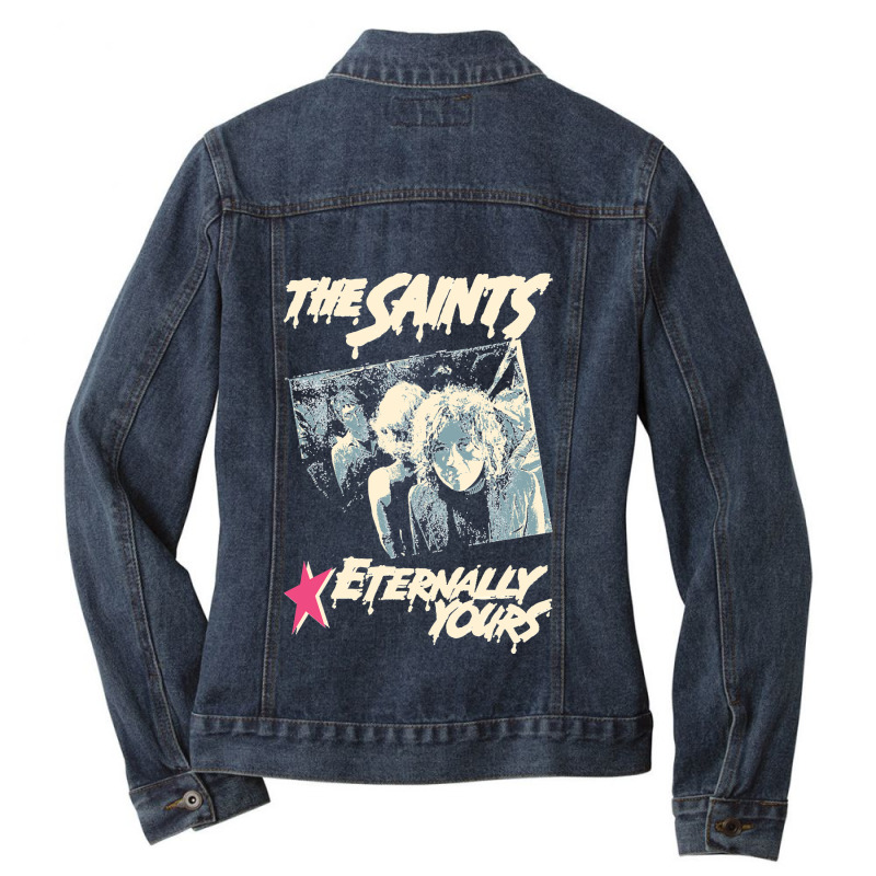 The Saints Eternally Yours Classic Ladies Denim Jacket by cm-arts | Artistshot