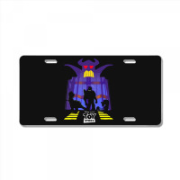 'toy Story Beware Emperor Zurg Graphic License Plate | Artistshot