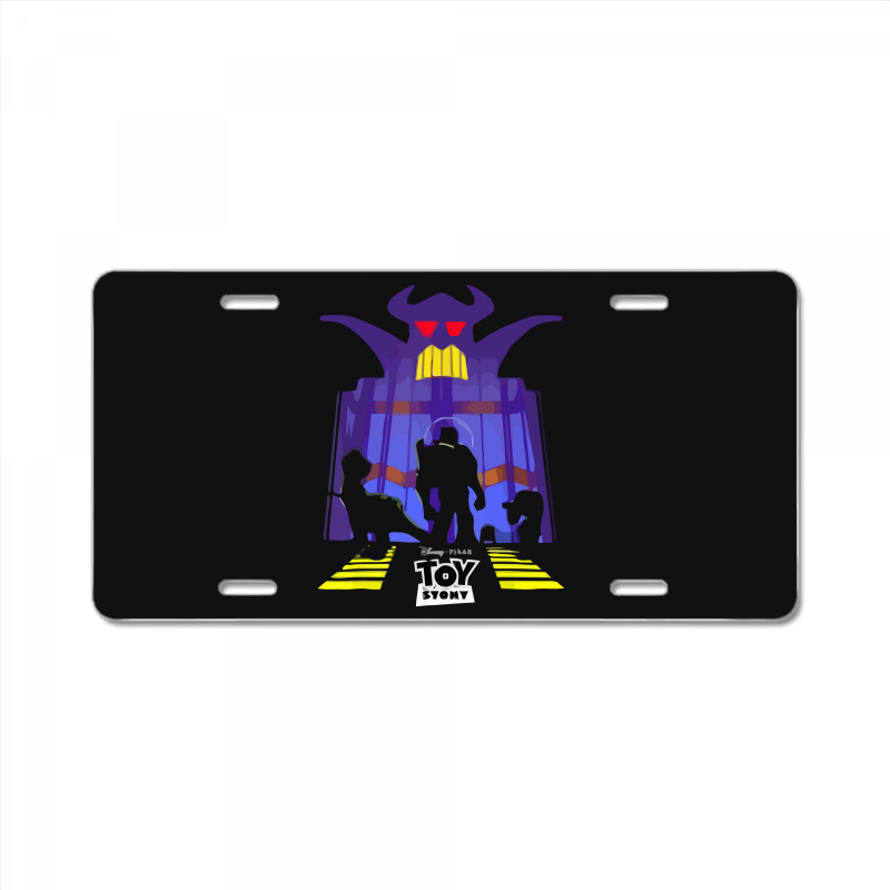 'toy Story Beware Emperor Zurg Graphic License Plate | Artistshot