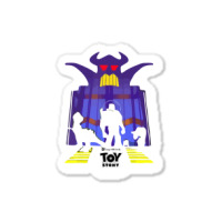 'toy Story Beware Emperor Zurg Graphic Sticker | Artistshot