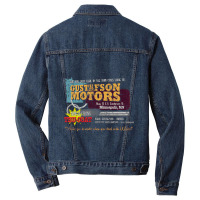 Gustafson Motors From Fargo   Fargo Men Denim Jacket | Artistshot