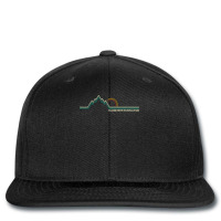 Summer Retro Glacier National Park Montana Printed Hat | Artistshot