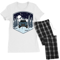 Trail 4runner Overland Night Vibes   Cav Blue Premium T Shirt Women's Pajamas Set | Artistshot