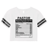 Pastor Nutritional Facts Scorecard Crop Tee | Artistshot