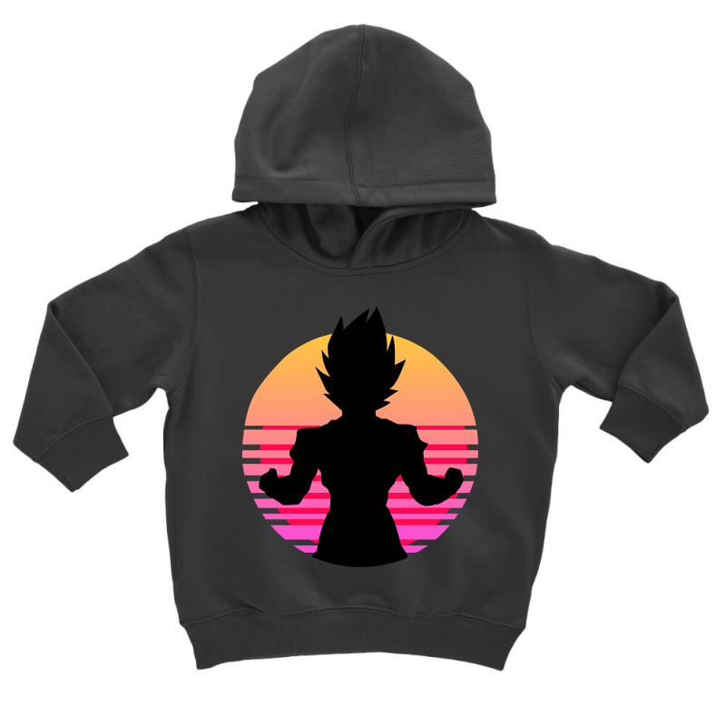 Goku Retro 80s Toddler Hoodie by greggjvandervor | Artistshot