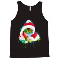 Merry Christmas Cat Tank Top | Artistshot