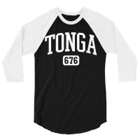 Tonga 676 Country Area Code Tongan Pride Mens Womens 3/4 Sleeve Shirt | Artistshot