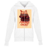 The Foxhole Court Book Cover Art Print Youth Zipper Hoodie | Artistshot