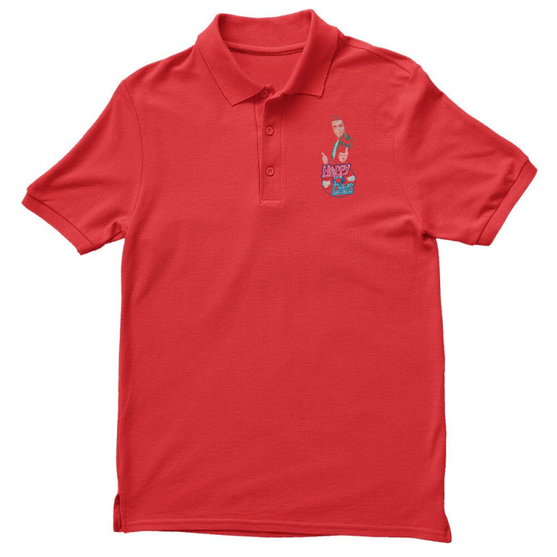 Happy Days, Distressed   Happy Days Men's Polo Shirt | Artistshot