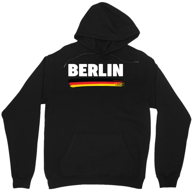 Berlin City   Germany Flag Travel Gift Idea Sweatshirt Unisex Hoodie | Artistshot