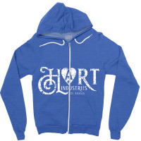 Hart To Hart, Distressed   Hart To Hart Zipper Hoodie | Artistshot