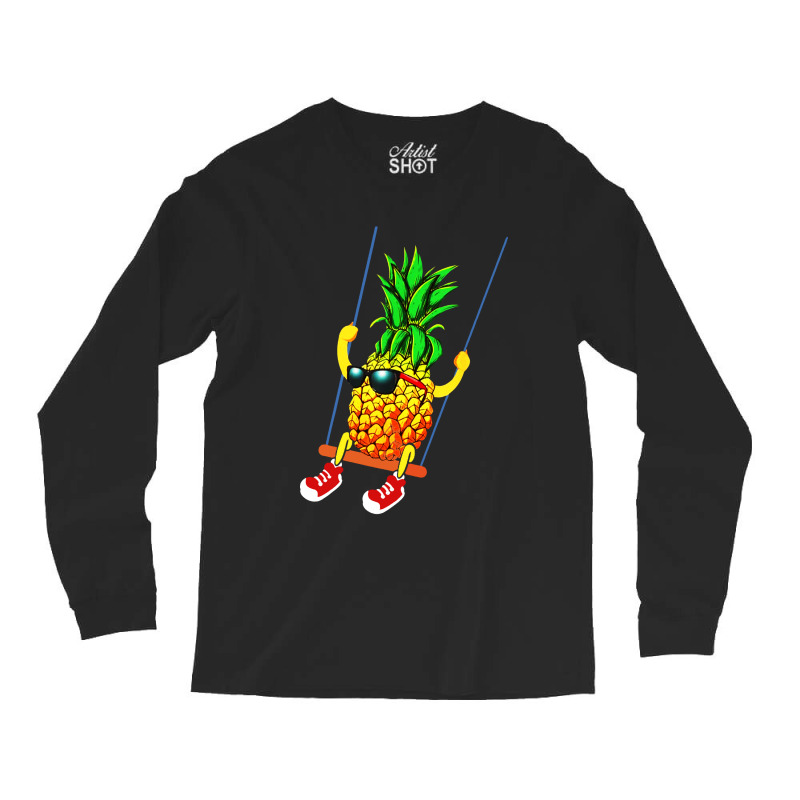 Pineapple Long Sleeve Shirts by Korexapi | Artistshot