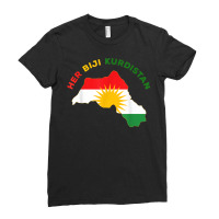 Her Biji Kurdistan T Shirt Ladies Fitted T-shirt | Artistshot