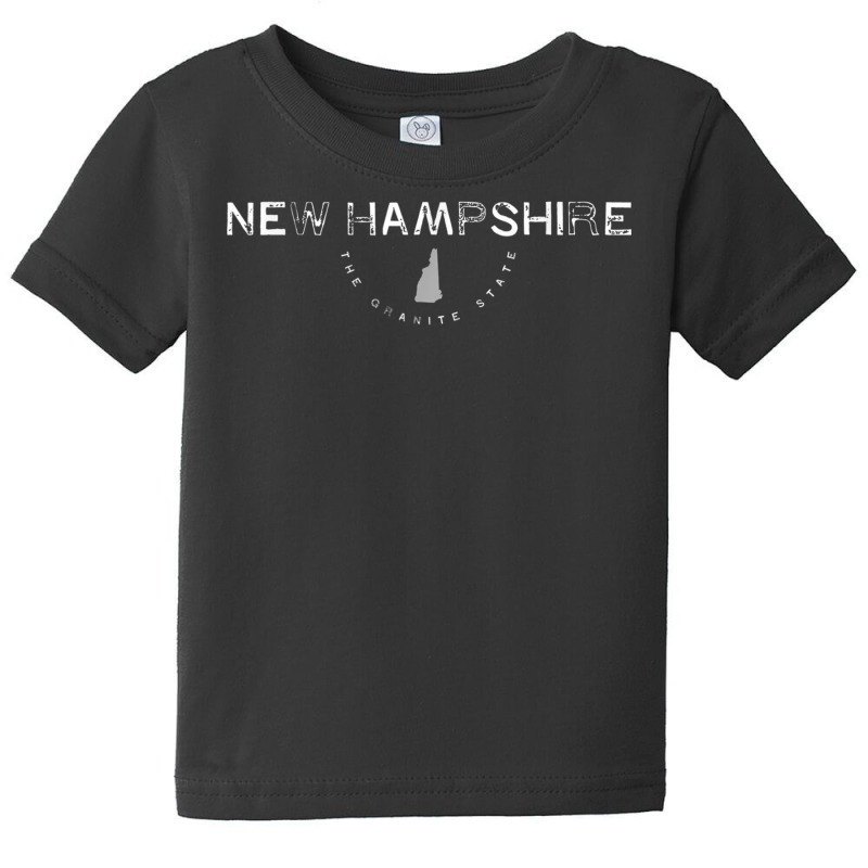 New Hampshire Granite State Graphic Vintage Retro T Shirt Baby Tee | Artistshot