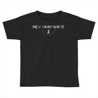 New Hampshire Granite State Graphic Vintage Retro T Shirt Toddler T-shirt | Artistshot