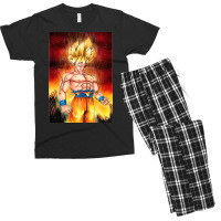 Goku Ssj Figure Class Men's T-shirt Pajama Set | Artistshot