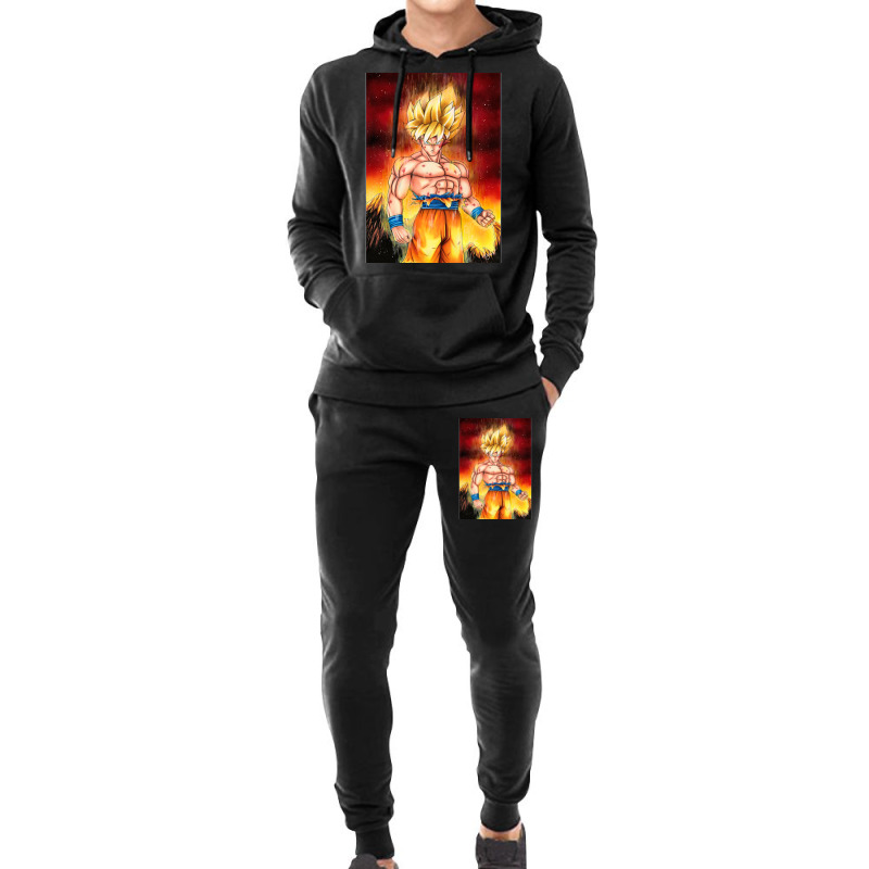 Goku Ssj Figure Class Hoodie & Jogger set by greggjvandervor | Artistshot