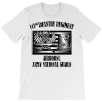 Womens 143rd Infantry Regiment (airborne) (back Design) V Neck T Shirt T-shirt | Artistshot