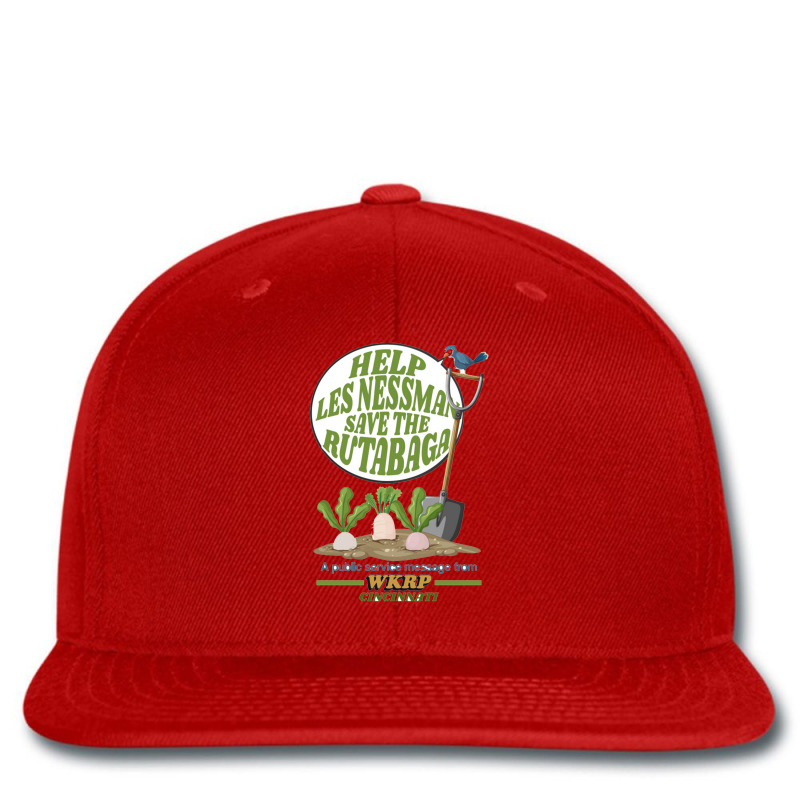 Help Les Nessman Save The Rutabaga Printed Hat | Artistshot