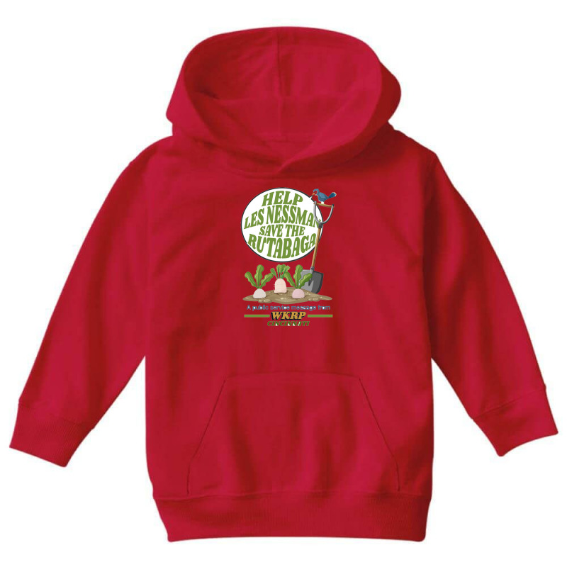 Help Les Nessman Save The Rutabaga Youth Hoodie | Artistshot