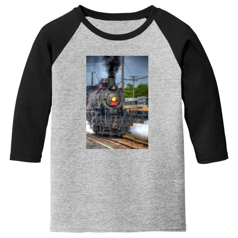 Frisco 1630 Steam Engine Youth 3/4 Sleeve | Artistshot