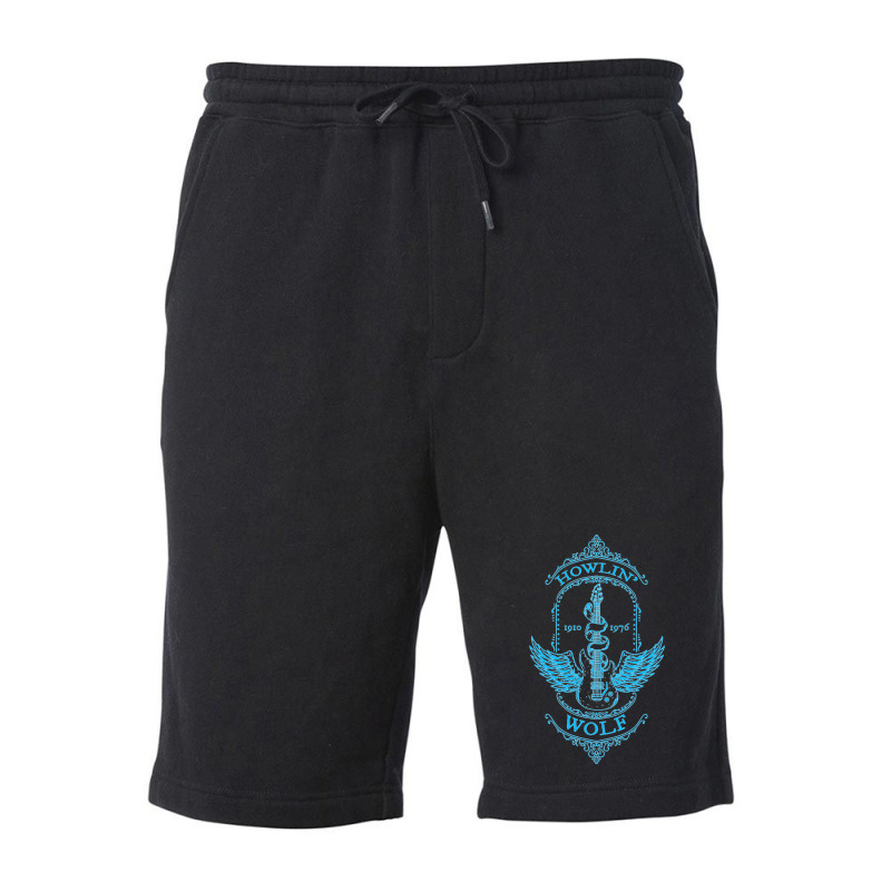 Howlin' Wolf Legendary Blue Man Fleece Short | Artistshot