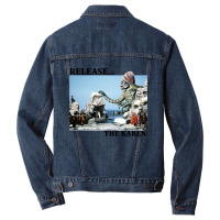 Graphic Picture Ashley Loren Mens Funny Men Denim Jacket | Artistshot